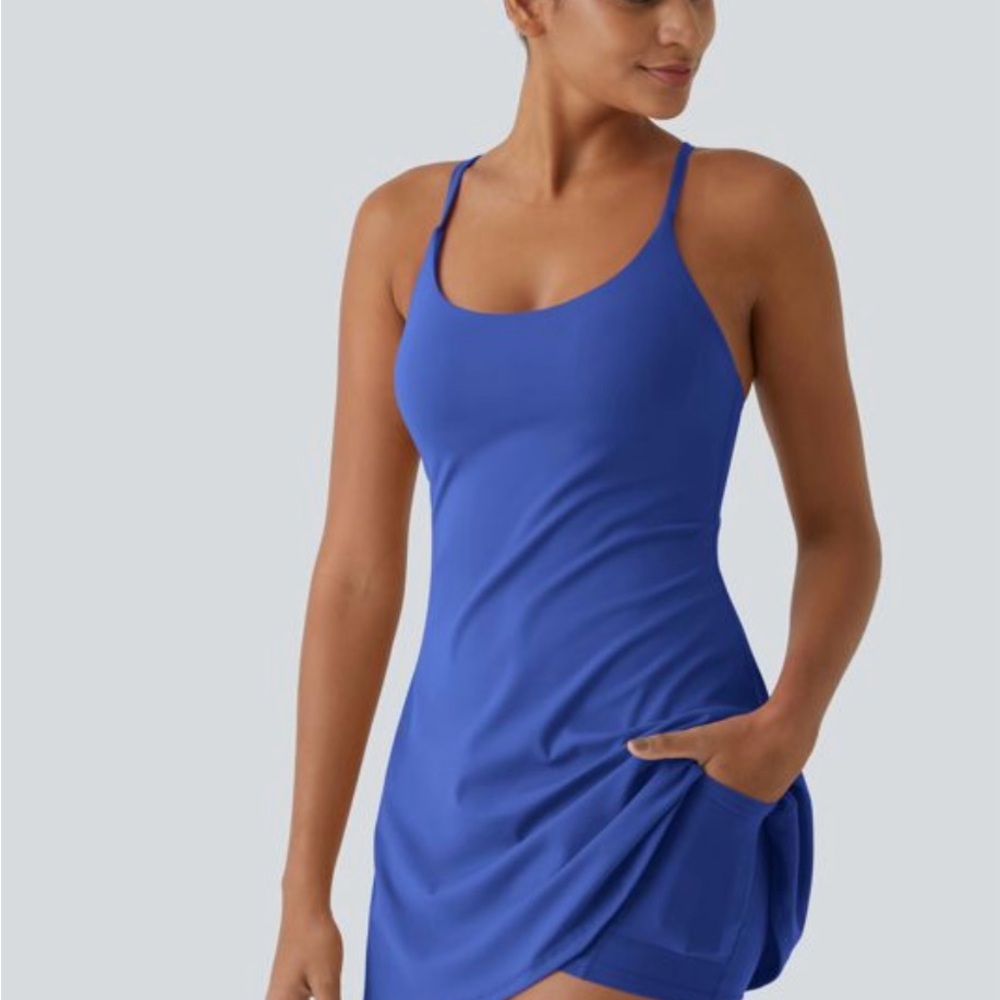 Blue Mini Dress